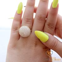 Beyaz Zirkon Taşlı Karpuz Gümüş Yüzük